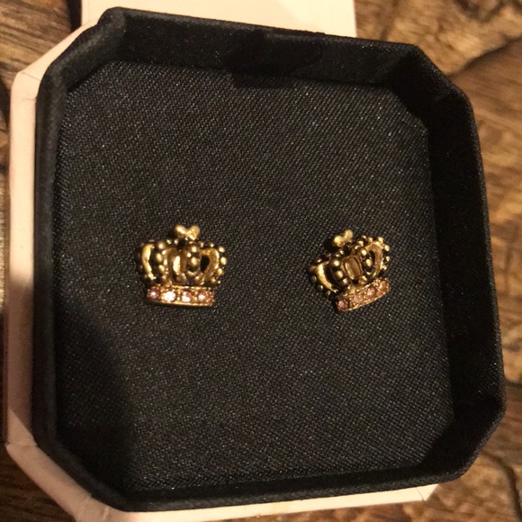 JUICY COUTURE crown earrings - Picture 1 of 6